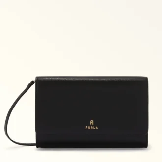 Carteira Furla Camelia com corrente