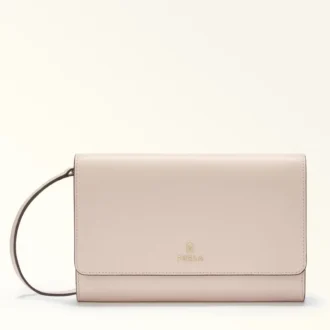 Carteira Furla Camelia com corrente