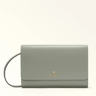 Carteira Furla Camelia com corrente