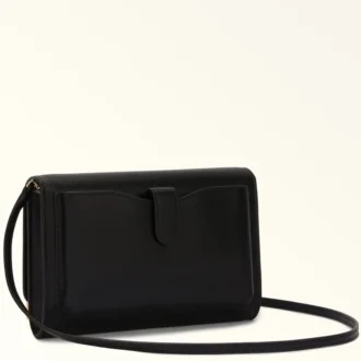 Carteira Furla Camelia com corrente