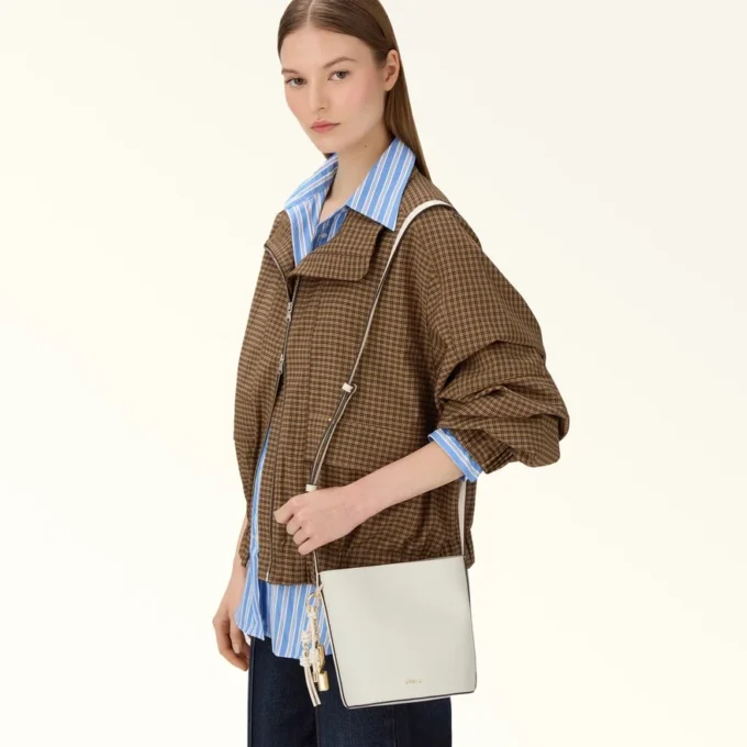 Mala tipo balde Furla Roxie