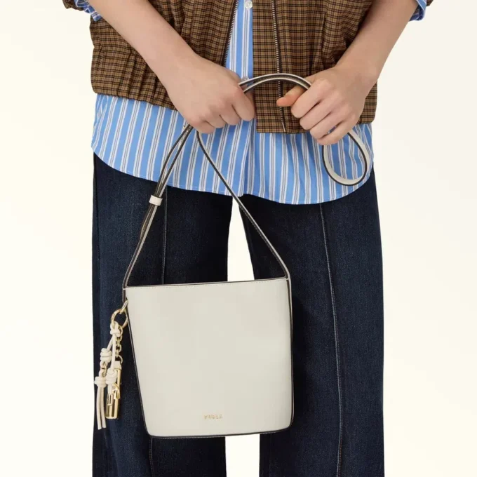 Mala tipo balde Furla Roxie