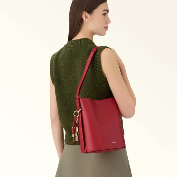 Mala tipo balde Furla Roxie S