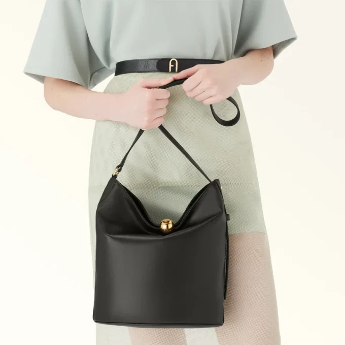 Mala tipo balde Furla Sfera Soft S Mala tipo balde Furla Sfera Soft S