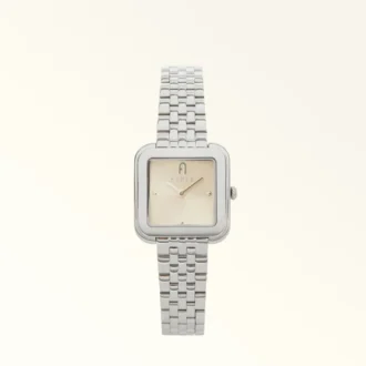 Relógio Furla Diamante com caixa quadrada