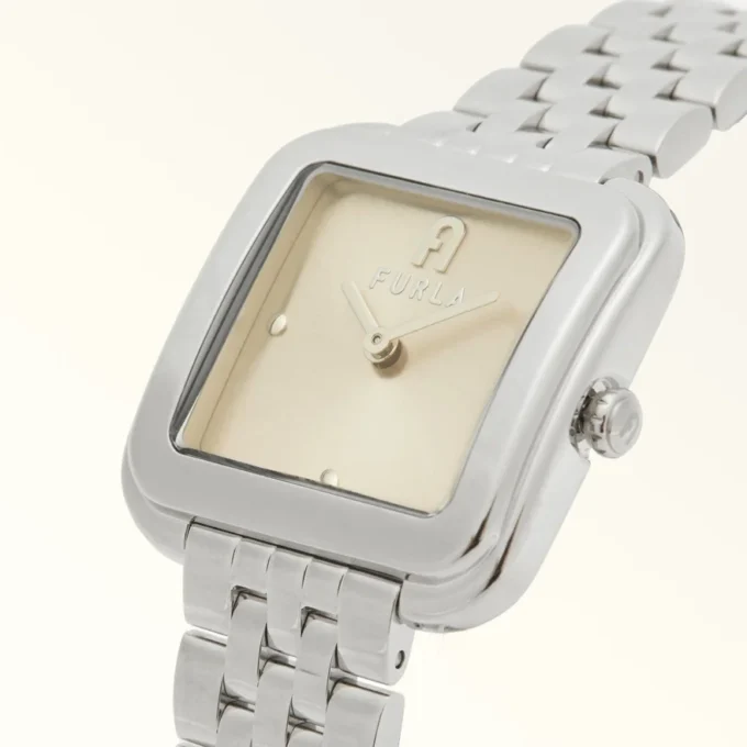 Relógio Furla Diamante com caixa quadrada