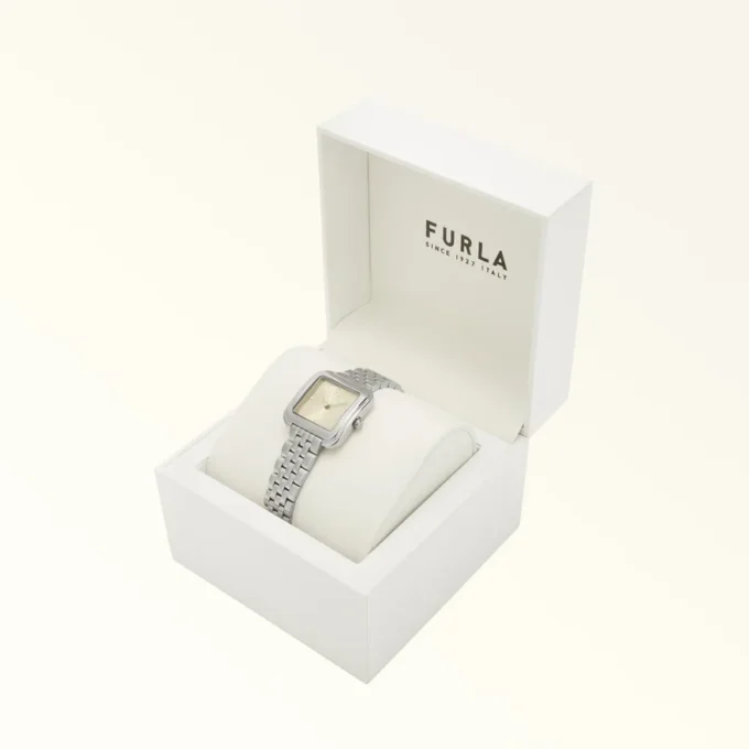 Relógio Furla Diamante com caixa quadrada