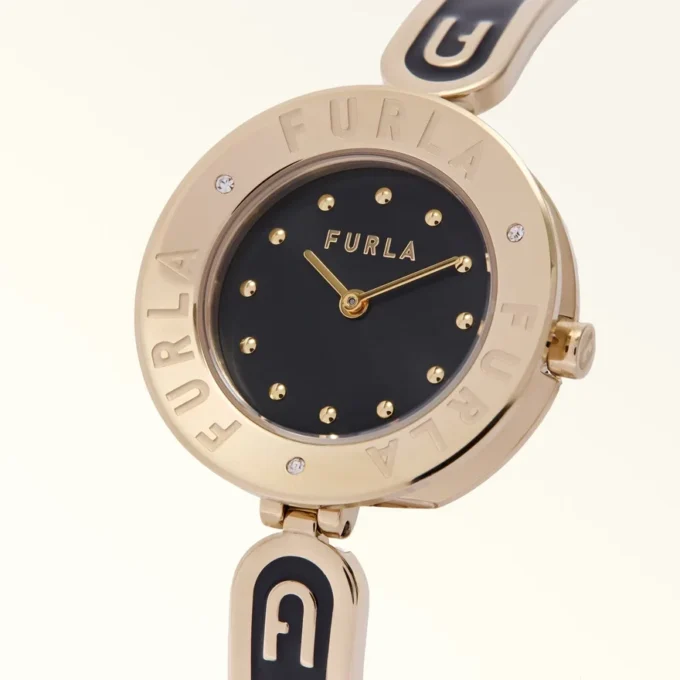 Relógio Furla Essential com caixa redonda
