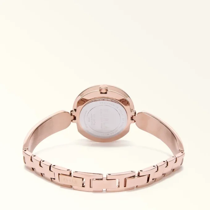 Relógio Furla Essential com caixa redonda