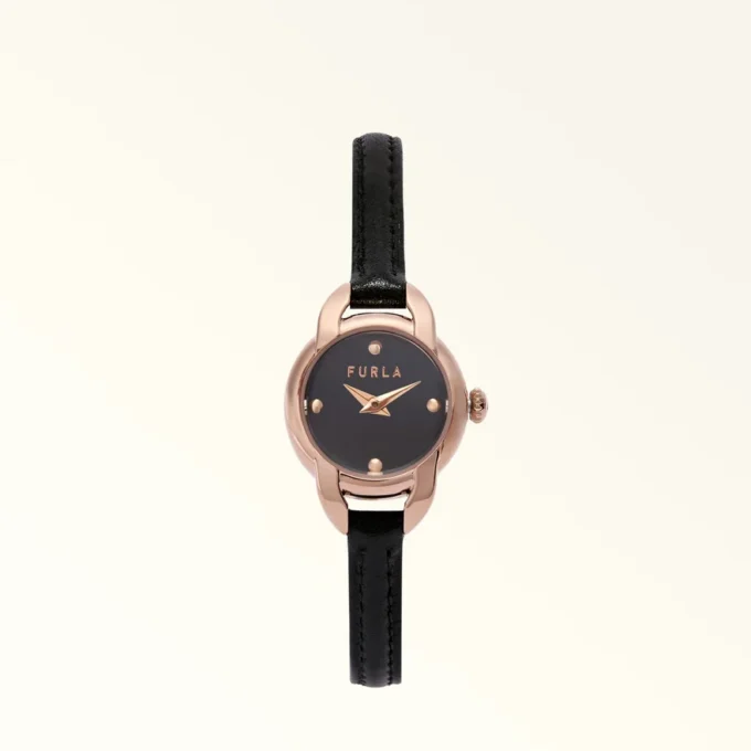 Relógio Furla Mini Shape com caixa redonda