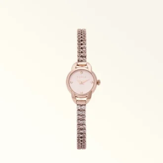 Relógio Furla Mini Shape com caixa redonda