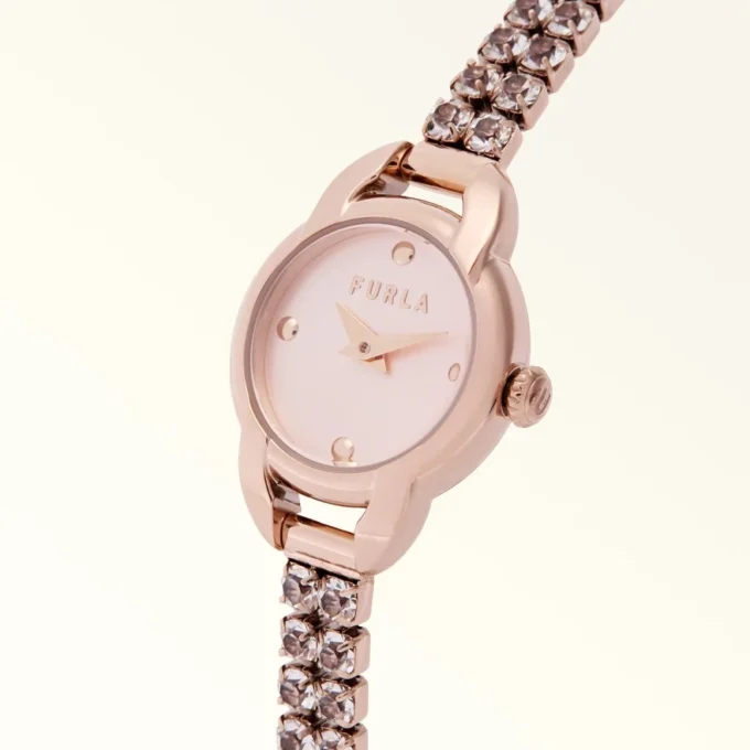 Relógio Furla Mini Shape com caixa redonda