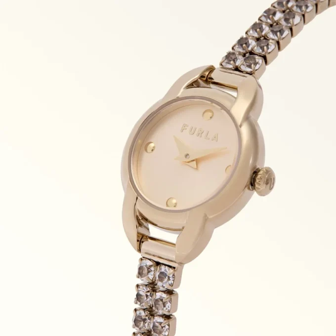 Relógio Furla Mini Shape com caixa redonda