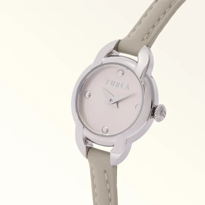 Relógio Furla Mini Shape com caixa redonda