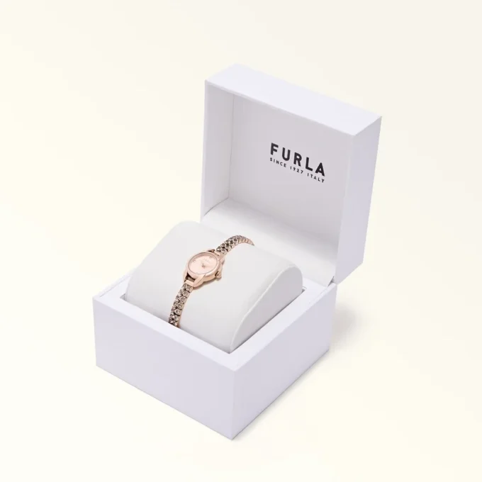 Relógio Furla Mini Shape com caixa redonda