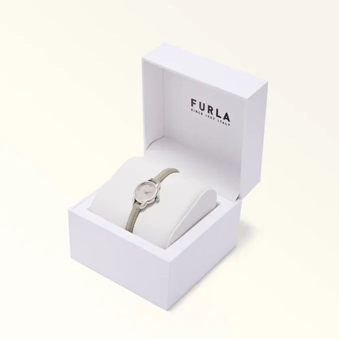 Relógio Furla Mini Shape com caixa redonda